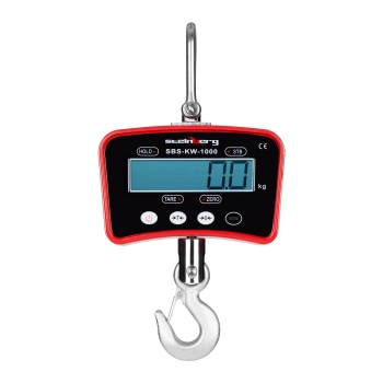  Waga hakowa podwieszana z pilotem do 1 tony 1T LCD czerwona - zdj. dodatkowe 2