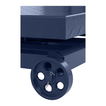  Waga platformowa magazynowa z kółkami SBS-PF-600/100 LCD do 600kg - zdj. dodatkowe 6