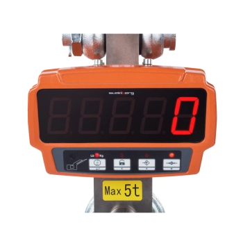  Waga hakowa profesjonalna z pilotem i czytnikiem do 5 ton 5T - zdj. dodatkowe 4