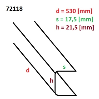  Prowadnice do stołów chłodniczych Royal Catering - zdj. dodatkowe 3
