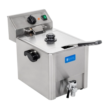  Frytownica elektryczna z kranem spustowym termostat EGO 8L - zdj. dodatkowe 1