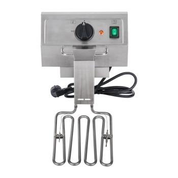  Frytownica elektryczna z kranem spustowym termostat EGO 8L - zdj. dodatkowe 4