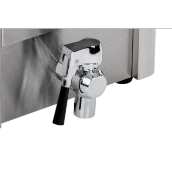  Frytownica elektryczna podwójna z kranami spustowymi termostat EGO 2x8L - zdj. dodatkowe 2