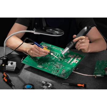  Stacja lutownicza grotowa Hot Air Preheater Stamos Soldering S-LS-10 Basic - zdj. dodatkowe 8