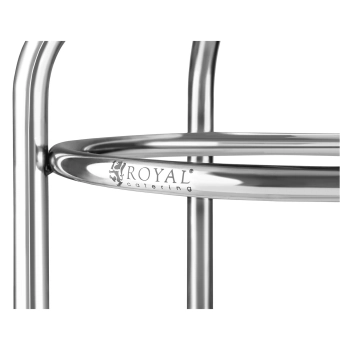  Stołek taboret okrągły ze stali nierdzewnej do kuchni - zdj. dodatkowe 3