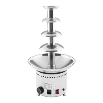  Fontanna do FONDUE z czekolady stalowa 4 piętra 230W - zdj. dodatkowe 2