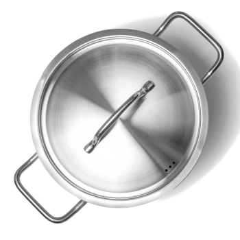  Garnek wysoki Profi Line z pokrywką dno Sandwich 6 l śr. 200 x 190 h - Hendi 832202 - zdj. dodatkowe 6