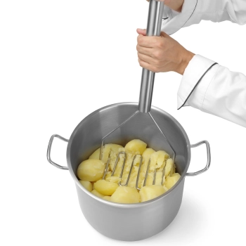  Garnek wysoki Profi Line z pokrywką dno Sandwich 16 l śr. 280 x 260 h - Hendi 832509 - zdj. dodatkowe 7