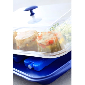  Chłodzona taca do potraw z pokrywą 43x29cm - Hendi 424155 - zdj. dodatkowe 1