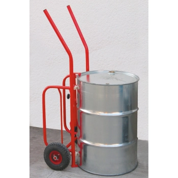  Wózek do transportu beczek koła pompowane z dętkami 200l nośność 300kg - zdj. dodatkowe 2