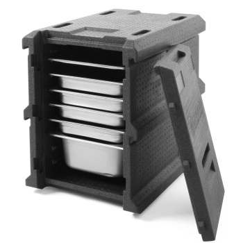  Pojemnik termoizolacyjny termos cateringowy EEP 8 x tace lub pojemniki GN1/1 100L - Hendi 707999 - zdj. dodatkowe 3