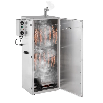  Wędzarnia piec wędzarniczy profesjonalny elektryczny stalowy timer 230V 1000W - zdj. dodatkowe 1