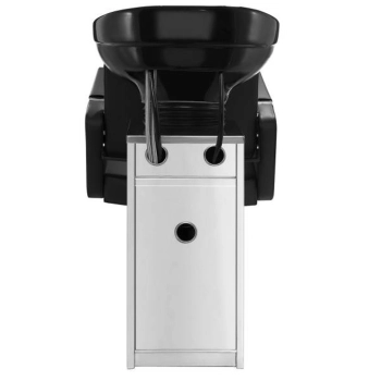  Myjka myjnia umywalka z fotelem fryzjerska Physa SORRENT czarna - zdj. dodatkowe 6