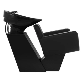  Myjka myjnia umywalka z fotelem fryzjerska Physa TERMOLI czarna - zdj. dodatkowe 3