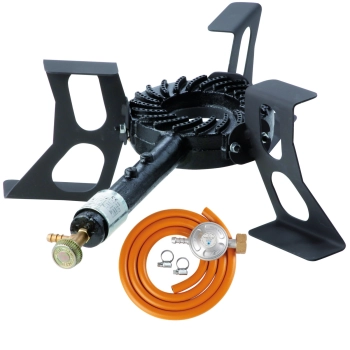  Kuchenka gazowa przemysłowa taboret TRINO do gotowania w dużych ilościach 7kW - zdj. dodatkowe 1