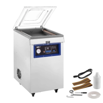  Pakowarka zgrzewarka próżniowa komorowa do worków do żywności 40cm wolnostojąca 900W MSW VPM-900G - zdj. dodatkowe 1