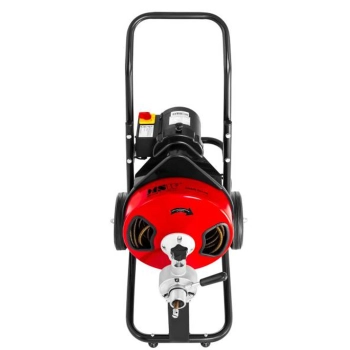  Przepychacz udrażniacz spirala do rur elektryczna 390W 23m MSW-DRAIN CLEAN 23E + głowice - zdj. dodatkowe 2