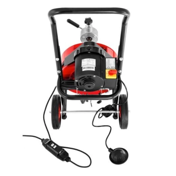  Przepychacz udrażniacz spirala do rur elektryczna 390W 23m MSW-DRAIN CLEAN 23E + głowice - zdj. dodatkowe 3