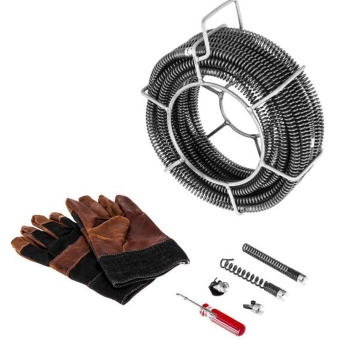  Przepychacz udrażniacz spirala żmijka do rur elektryczna 390W śr. 30 - 100 mm MSW-DRAIN CLEAN 2.3E - zdj. dodatkowe 6