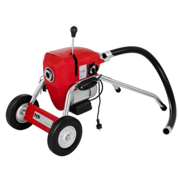  Elektryczna maszyna przepychacz udrażniacz do rur 1100W śr. 32mm MSW POWER DRAIN CLEAN 4.6E + akcesoria - zdj. dodatkowe 2