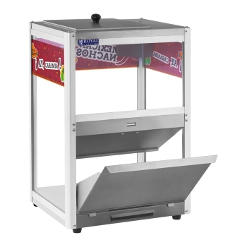  Podgrzewacz witryna grzewcza do nachos orzeszków ziemnych popcornu + szufelka - zdj. dodatkowe 3