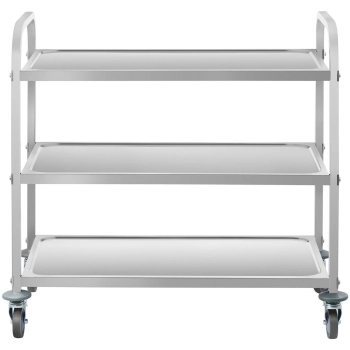  Wózek kelnerski cateringowy 3 półkowy do 150kg ze stali nierdzewnej Royal Catering RCSW 3A - zdj. dodatkowe 2