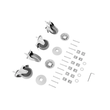  Wózek kelnerski cateringowy 5-półkowy ze stali nierdzewnej do gastronomii RCSW-5.1 - zdj. dodatkowe 6