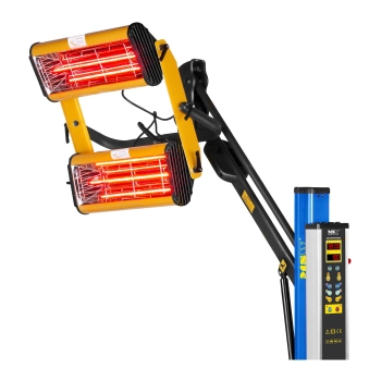  Promiennik ciepła podczerwieni lakierniczny do suszenia farb na statywie 2200W IR-DRYER2000.1 - zdj. dodatkowe 1