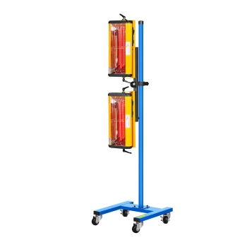  Promiennik ciepła podczerwieni lakierniczny do suszenia farb na statywie 2200W IR-DRYER2000.2 - zdj. dodatkowe 4