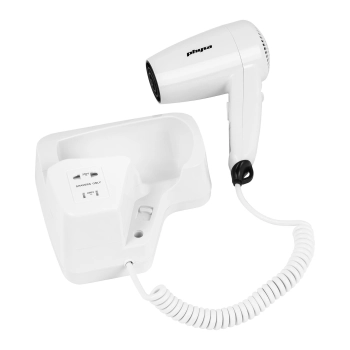  Suszarka do włosów basenowa hotelowa ścienna biała 1200W Physa SICCO - zdj. dodatkowe 4