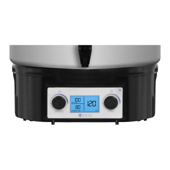  Podgrzewacz warnik do grzańca grzanego wina z kranem timerem LCD stal nierdzewna 2000W 27L - zdj. dodatkowe 4