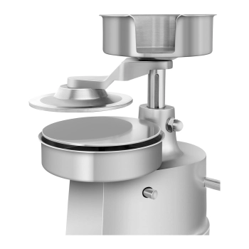  Ręczna prasa maszynka do hamburgerów burgerów o śr. 15cm + 500 szt. papierowych krążków - zdj. dodatkowe 4