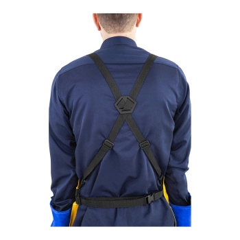  Wytrzymały fartuch dla spawacza ochronny skórzany rozmiar XL - zdj. dodatkowe 3