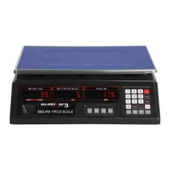  Waga sklepowa handlowa cenowa czarna 30kg / 2g - zdj. dodatkowe 2