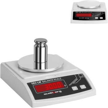  Waga laboratoryjna precyzyjna z wyświetlaczem LED 3000g / 0.1g - zdj. dodatkowe 1