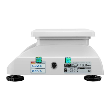  Waga sklepowa handlowa z legalizacją BEKO+ TEM RS232 15kg / 5g - zdj. dodatkowe 1