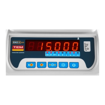  Waga sklepowa handlowa z legalizacją BEKO+ TEM RS232 15kg / 5g - zdj. dodatkowe 3