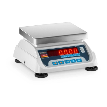  Waga sklepowa handlowa z legalizacją BEKO+ TEM RS232 15kg / 5g - zdj. dodatkowe 6