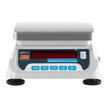  Waga sklepowa handlowa z legalizacją BEKO+ TEM RS232 3kg / 1g - zdj. dodatkowe 2