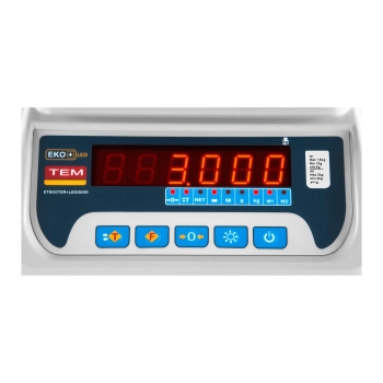  Waga sklepowa handlowa z legalizacją BEKO+ TEM RS232 3kg / 1g - zdj. dodatkowe 4