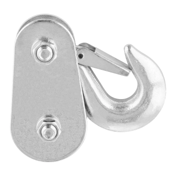  Zblocze bloczek linowy do wyciągarki wciągarki z hakiem karabinkowym udźwig 2 t - zdj. dodatkowe 2