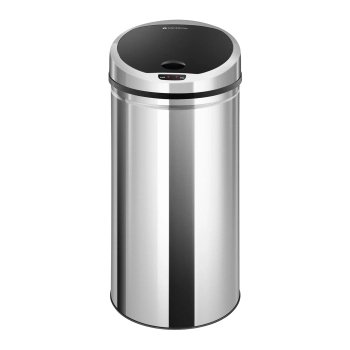  Automatyczny kosz kubeł na śmieci odpadki z czujnikiem ruchu zasięg 30 cm 50 L - zdj. dodatkowe 1