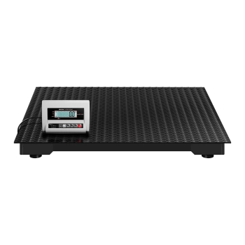  Waga platformowa magazynowa podłogowa 100x100cm zasilacz + akumulator 1000kg / 500g - zdj. dodatkowe 3