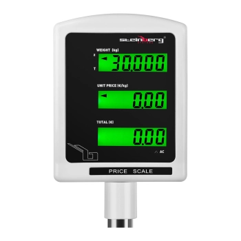  Waga sklepowa platformowa 34x23cm zasilacz + akumulator 30kg / 1g - zdj. dodatkowe 4