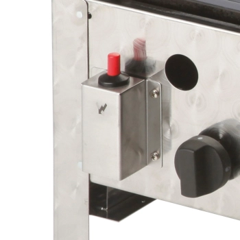  Patelnia gazowa grill gazowy z patelnią 3 - palnikowy PELVIS 10 kW - zdj. dodatkowe 4