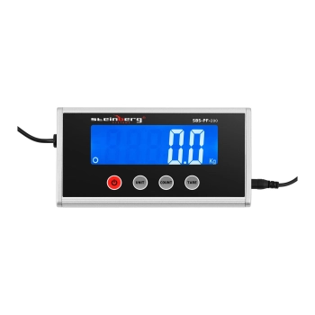  Waga pocztowa platformowa do paczek 275x275mm zasilacz + baterie 200kg / 100g - zdj. dodatkowe 3