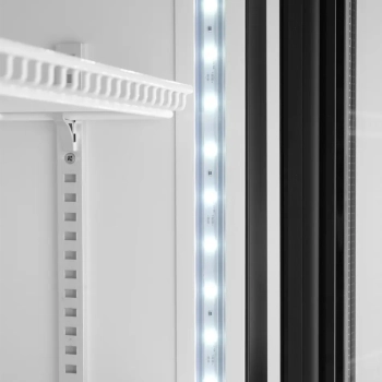  Witryna szafa chłodnicza z podświetlanym panelem reklamowym 360L - zdj. dodatkowe 7