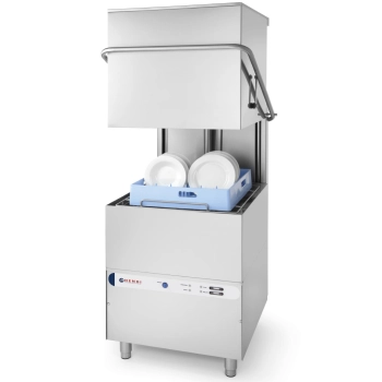  Zmywarka kapturowa do naczyń szybka i oszczędna kosz 50x50cm 400V - zdj. dodatkowe 1