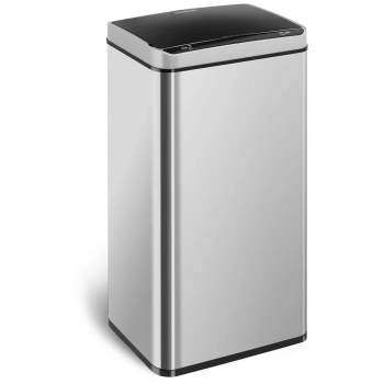 Automatyczny bezdotykowy kosz na śmieci z czujnikiem ruchu zasięg 20 cm 70 L - zdj. dodatkowe 1