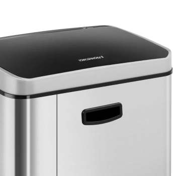  Automatyczny bezdotykowy kosz na śmieci z czujnikiem ruchu zasięg 20 cm 70 L - zdj. dodatkowe 3